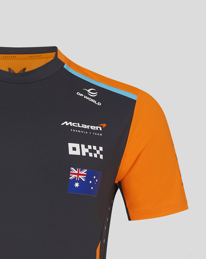 McLaren camiseta, Castore, Oscar Piastri, gris - FansBRANDS®