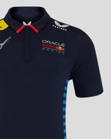 Red Bull camiseta cuello polo, Castore, Sergio Perez, azul - FansBRANDS®