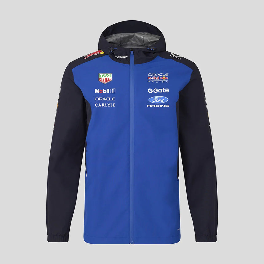 Chaqueta impermeable Red Bull, equipo, azul