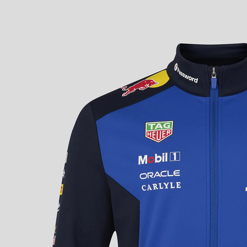 Chaqueta softshell de Red Bull, equipo, azul
