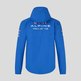 Chaqueta de lluvia Alpine, equipo, azul