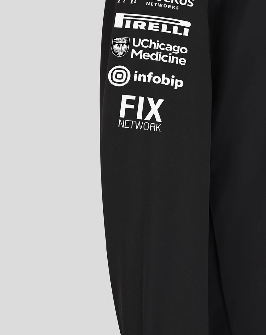 Chaqueta softshell del equipo Haas F1, negra