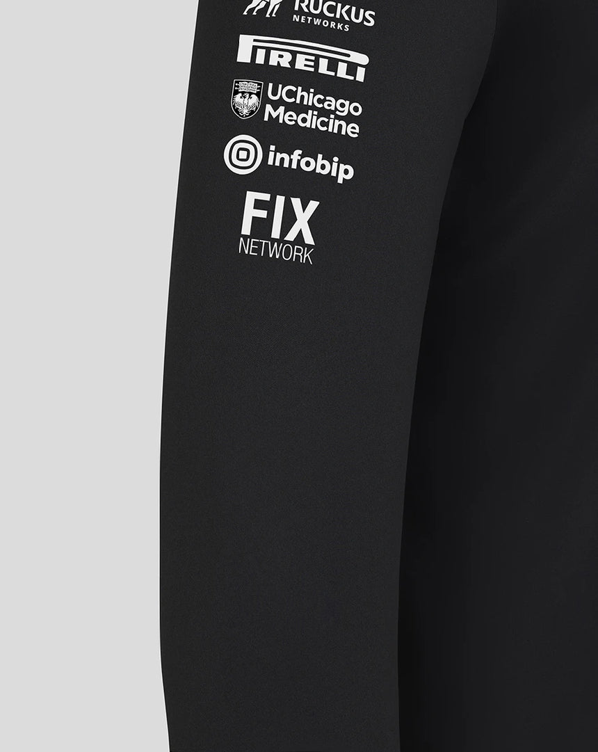 Sudadera con capucha Haas F1, equipo, negra