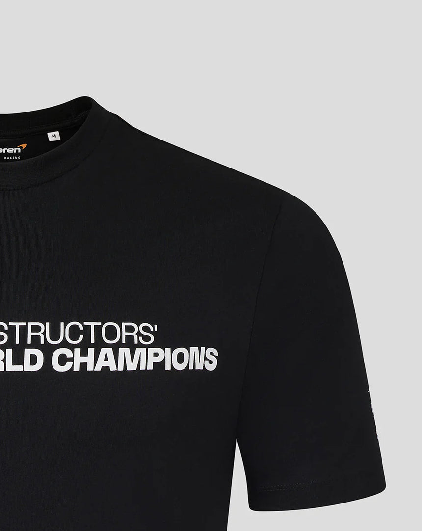 Camiseta de McLaren, Campeón de constructores, 2025, negro 🔥
