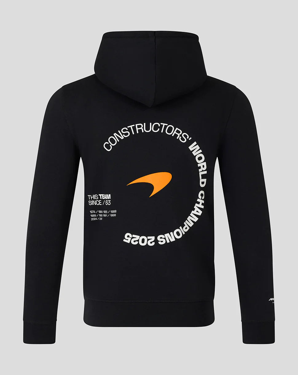 Sudadera McLaren, Campeón de Constructores, 2025, negro 🔥