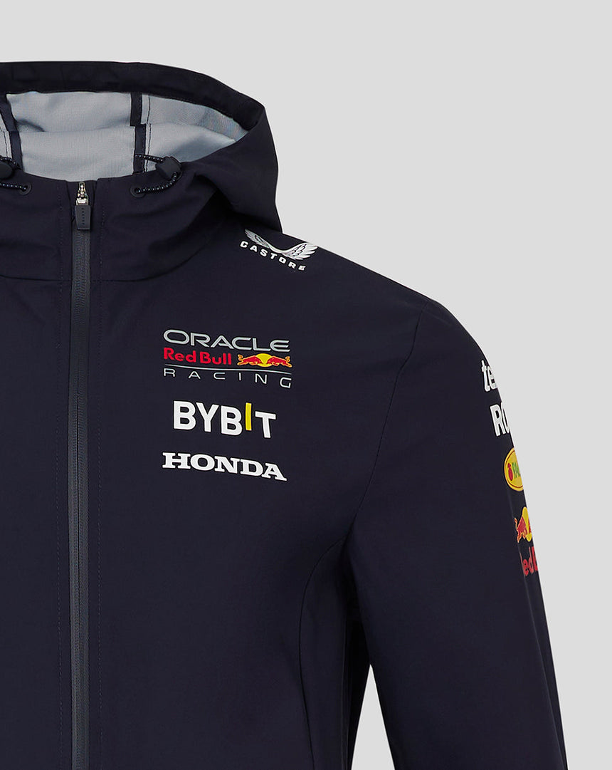 Red Bull Castore Jacket, Rain Jacket, Blue, 2024