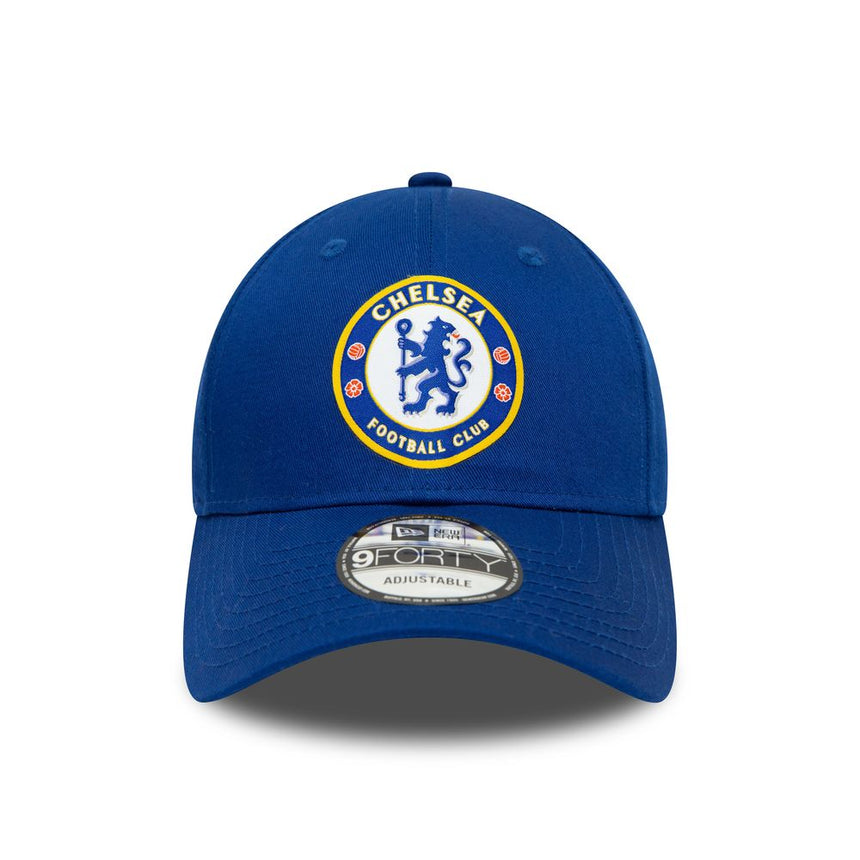 Chelsea FC 9FORTY-Teamkappe mit Löwenwappen