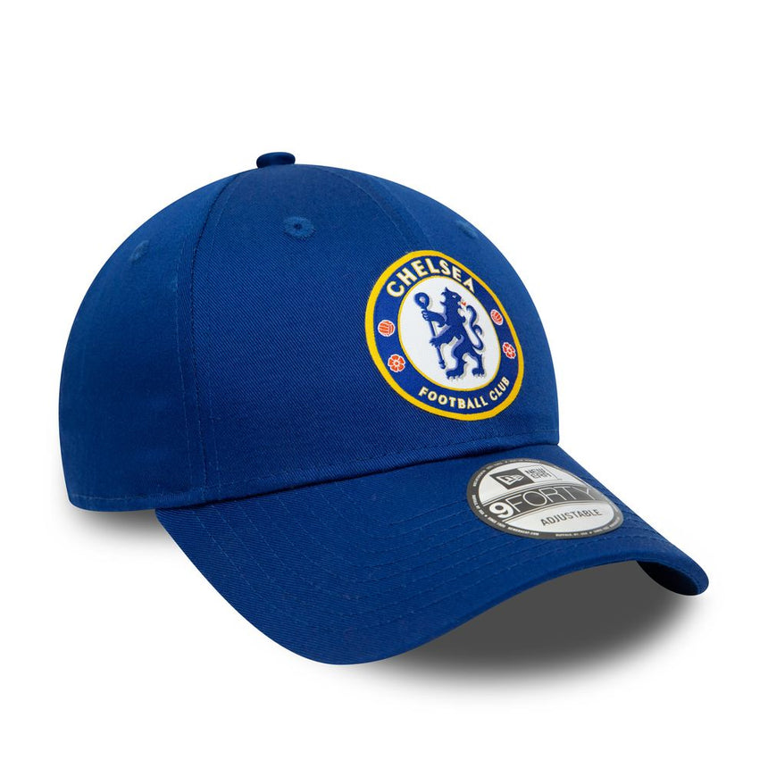 Chelsea FC 9FORTY-Teamkappe mit Löwenwappen