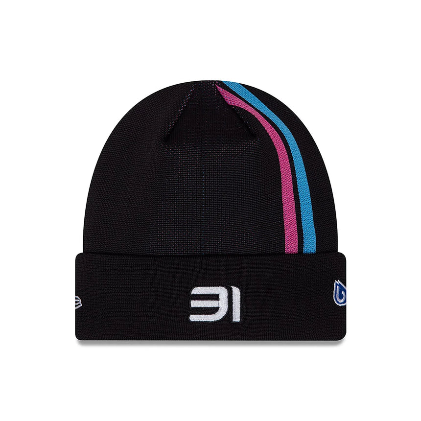 Alpine Cap, NEW ERA, Esteban Ocon, Mütze, Erwachsene, Schwarz, 2024