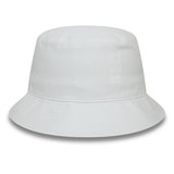 Gorro de pescador alpino, New Era, placa de metal, blanco