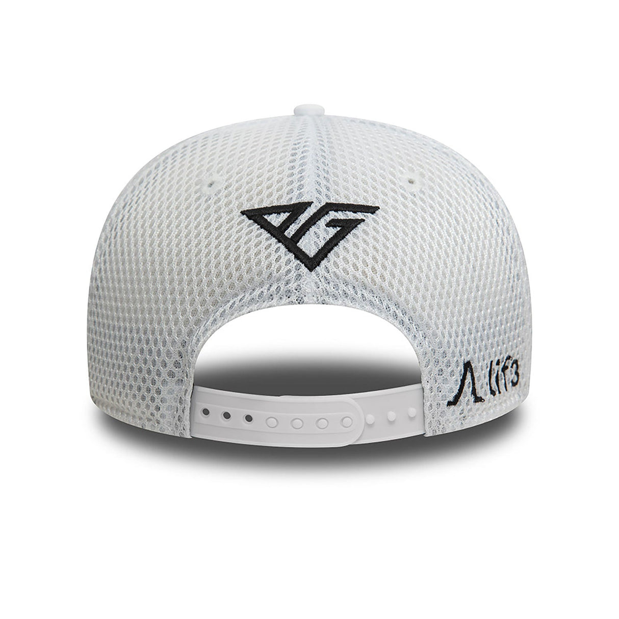 Gorra Alpine, NEW ERA, Pierre Gasly, 9FIFTY, Adulto, blanca, 2024