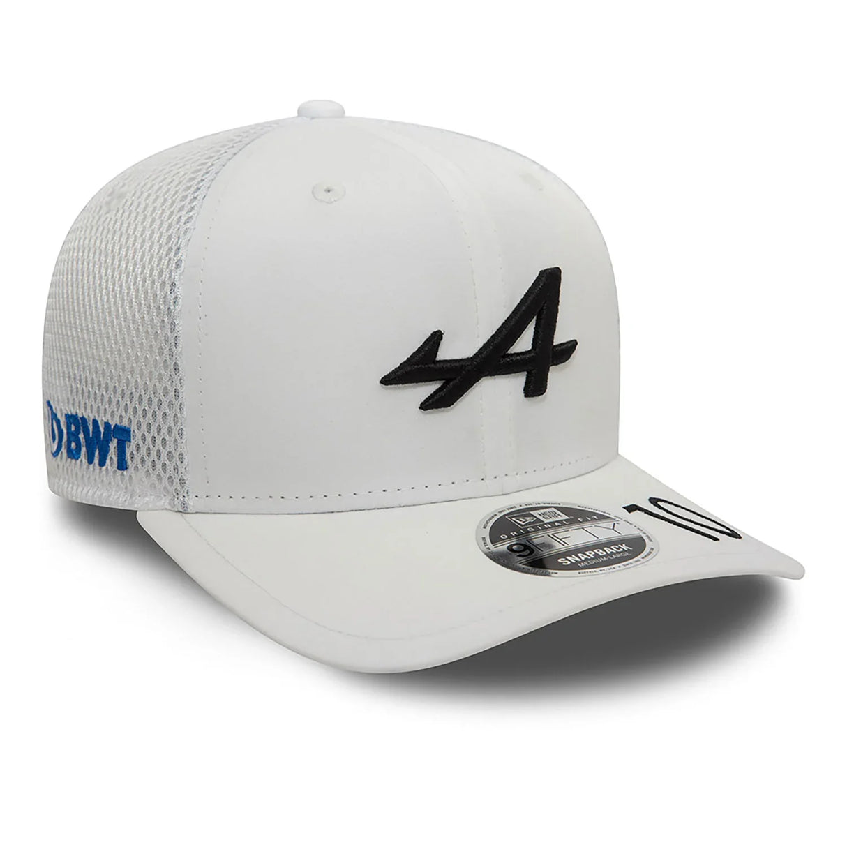 Gorra Alpine, NEW ERA, Pierre Gasly, 9FIFTY, Adulto, blanca, 2024