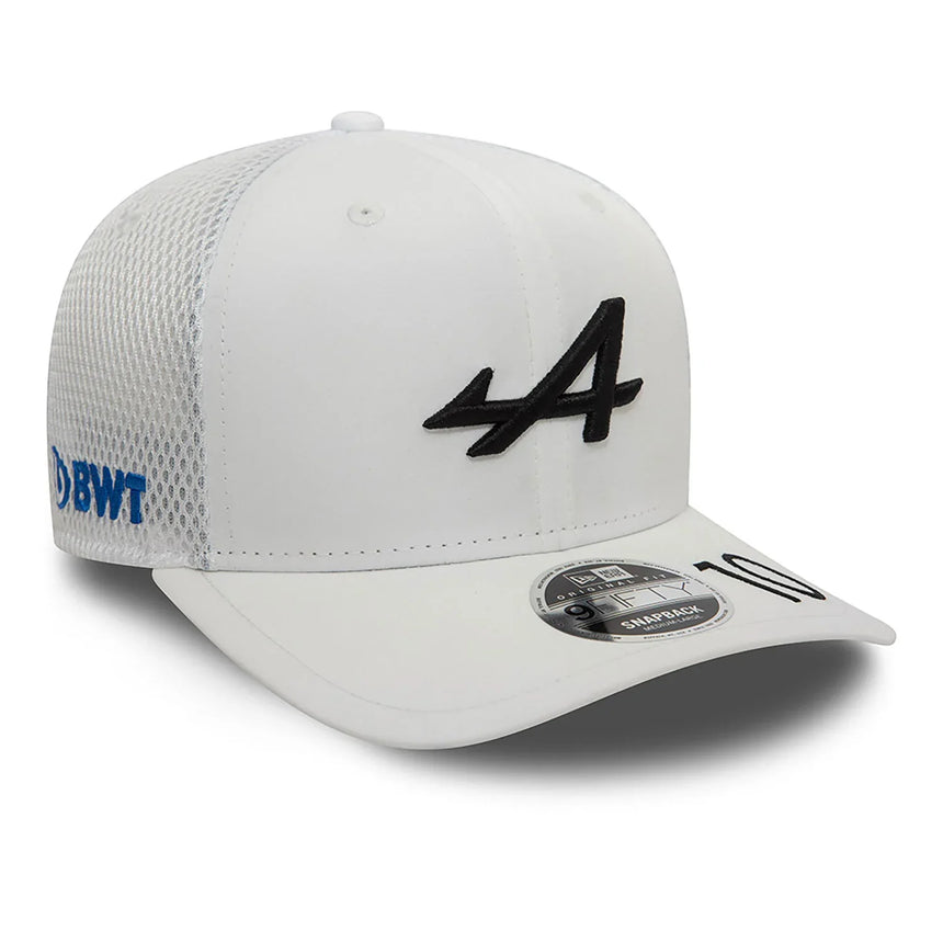 Alpine Cap, NEW ERA, Pierre Gasly, 9FIFTY, Erwachsene, Weiß, 2024