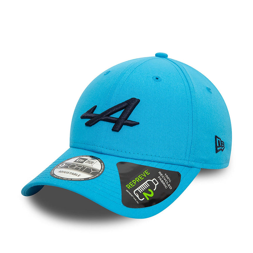 Alpine Cap, New Era, 9forty, Essential, Repreve, Blau