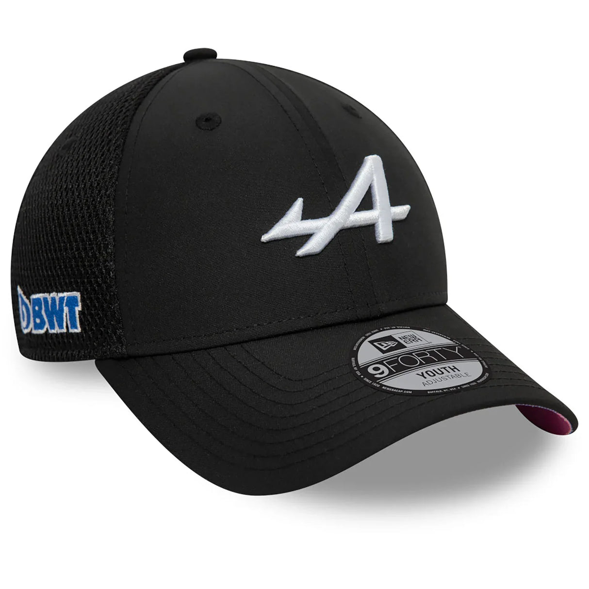 Gorra Alpine, NEW ERA, equipo, 9FORTY, Niños, negra, 2024