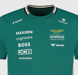 Aston Martin AMF1, Équipe, T-shirt, Fernando Alonso, Green 🔥
