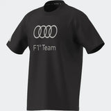 Audi camiseta, DNA, adidas, gris