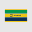 Bandera de Ayrton Senna, amarilla