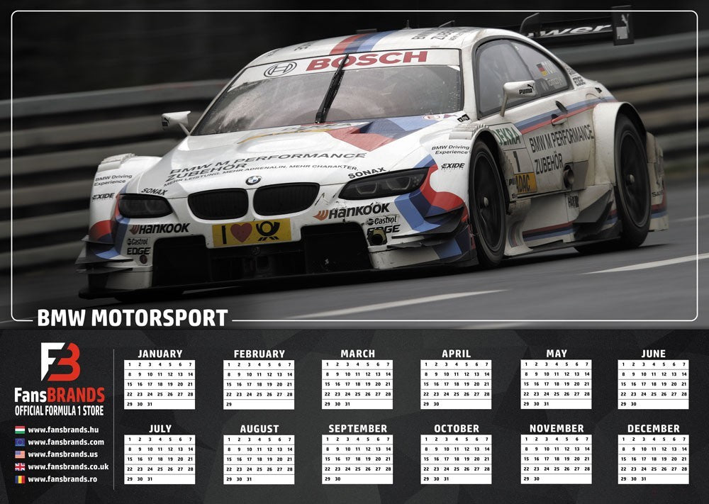 BMW Motorsport race calendar