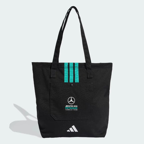 Bolsa de tela Mercedes, DNA, Adidas, negra