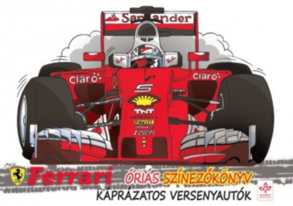 Ferrari óriás színezőkönyv - Könyv - FansBRANDS®