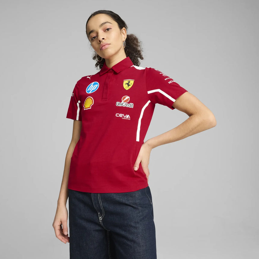Scuderia Ferrari Equipo Polo Mujer 🔥