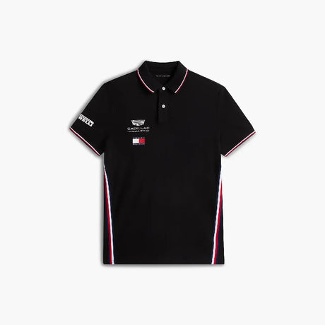 Cadillac F1 póló, equipo, Tommy Hilfiger, negro, 2026