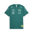 Camiseta Aston Martin, Lance Stroll, equipo, Puma, verde, 2026