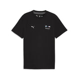 Camiseta BMW MMS, essential, logo BMW MMS, negra