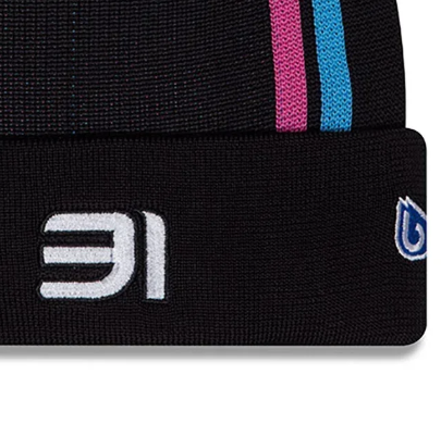 Gorra alpina, NEW ERA, Esteban Ocon, gorro, Adulto, negro, 2024