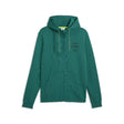Chaqueta Aston Martin con capucha, essential, verde