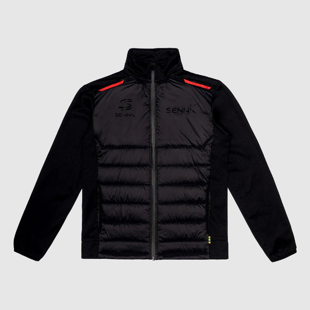 Chaqueta de carrera Ayrton Senna, negra
