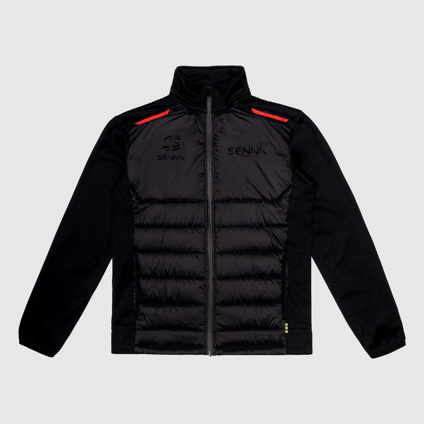 Chaqueta de carrera Ayrton Senna, negra