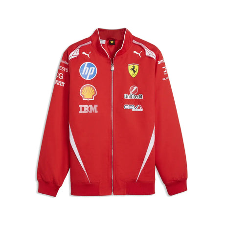 Chaqueta Ferrari, original, equipo, Puma, roja, 2026