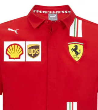 Ferrari-Shirt, Puma Team, Rot, 2020