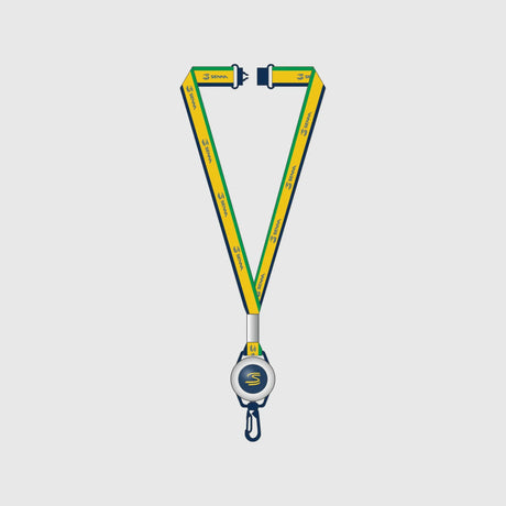 Cinta para el cuello Ayrton Senna, azul