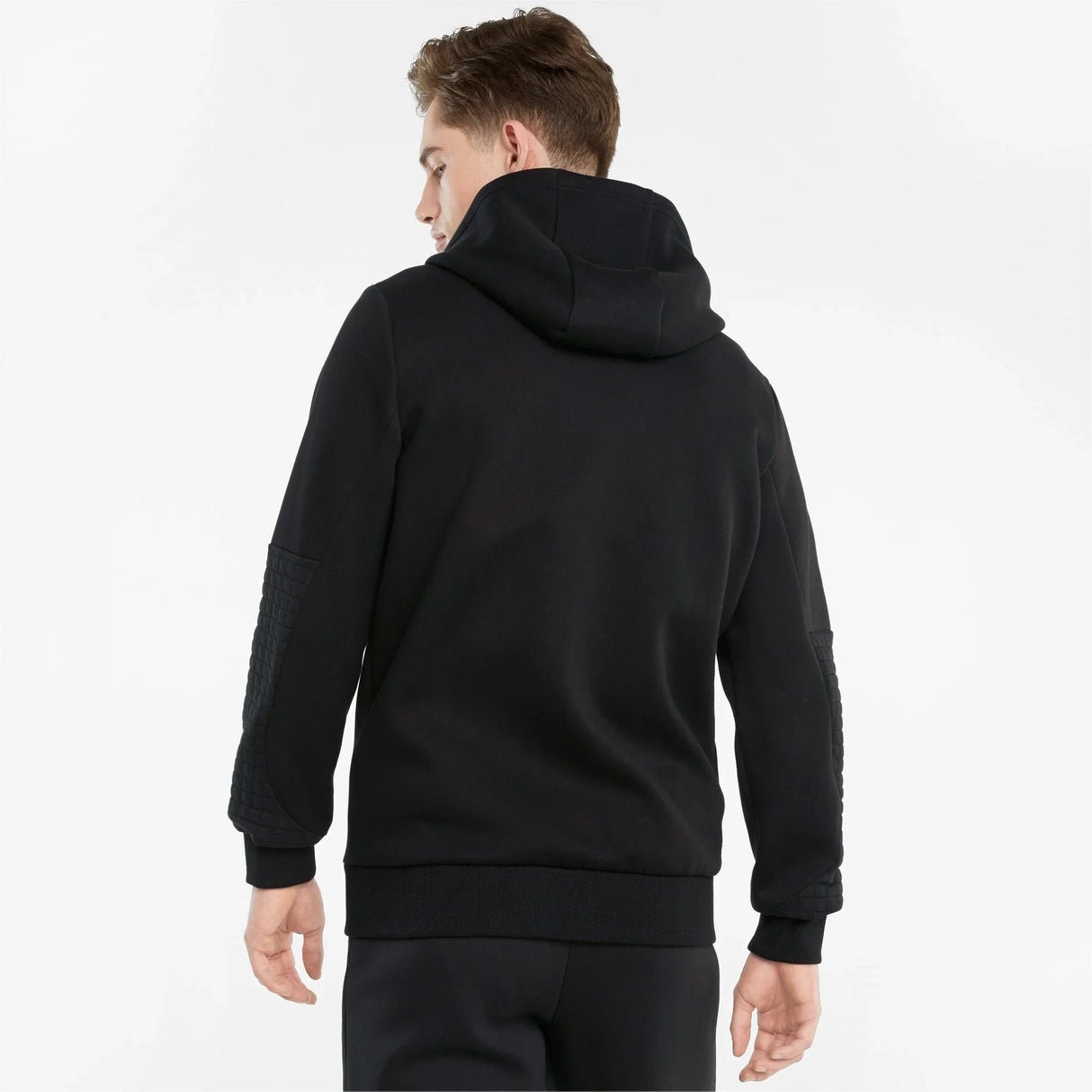 BMW Hoodie, Puma BMW MMS Full Zip, Schwarz, 2021