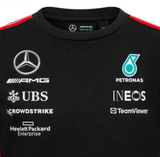 Mercedes Team, Driver Jersey, Black Kids, 2023