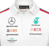 Mercedes Team Men's White 2023 Jersey