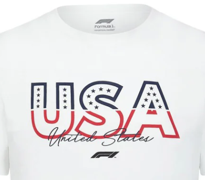 F1 Fanwear Austin GP SE T-Shirt, Weiß, 2022