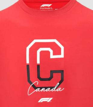 F1 Fanwear Canada GP, T-shirt, red, 2022,