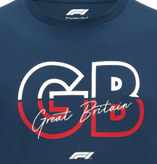 F1 Fanwear, SE Silverstone, T-Shirt, 2022, Blue,