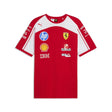 Ferrari camiseta, equipo, roja