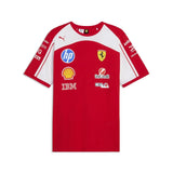 Ferrari camiseta, equipo, roja