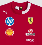 Scuderia Ferrari Drivers Oversized Camiseta Cuello Redondo 🔥