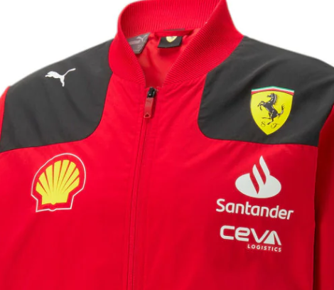 Ferrari Chaqueta, Puma, Equipo, rojo, 2023