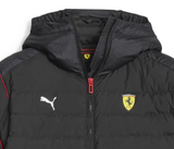 Ferrari Acolchado Chaqueta, Puma, Race MT7 Ecolite, Negro