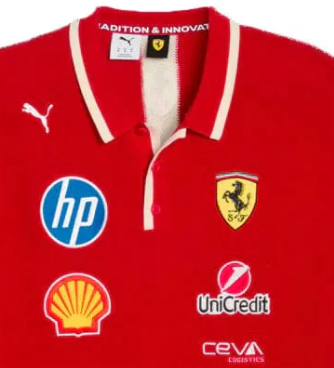 Scuderia Ferrari SE Equipo Polo de punto 🔥