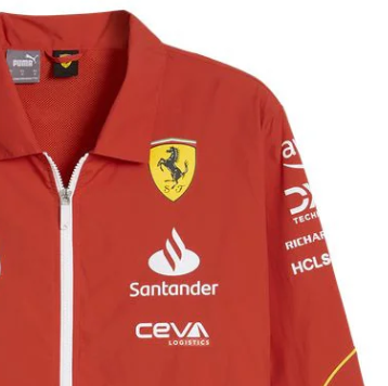 Ferrari chaqueta, Puma, equipo, rojo, 2024