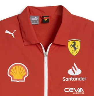 Ferrari chaqueta, Puma, equipo, rojo, 2024